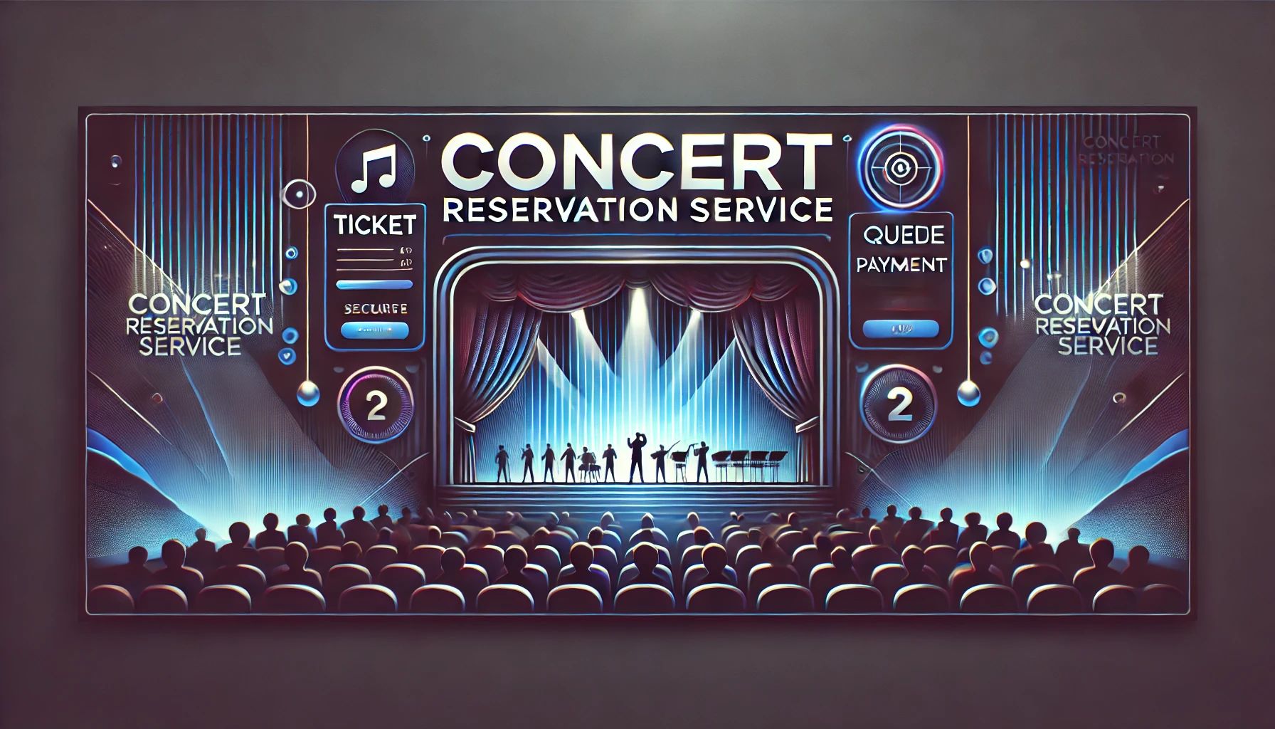 콘서트 예약 서비스 포트폴리오 cover